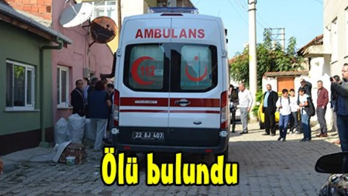 Ölü bulundu