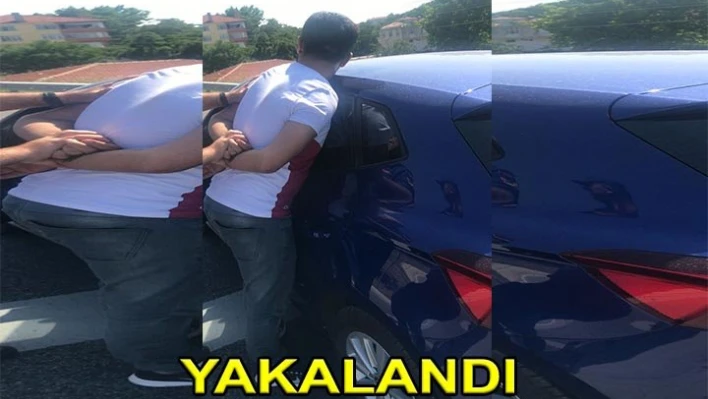Yurtdışına kaçamadan yakalandı