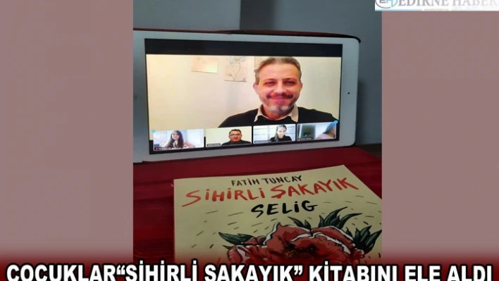ÇOCUKLAR'SİHİRLİ ŞAKAYIK' KİTABINI ELE ALDI