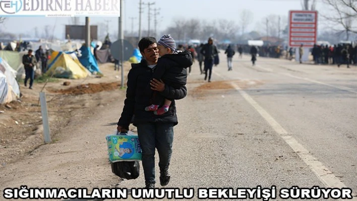  Avrupa'ya gitmek isteyen sığınmacıların bekleyişi sürüyor