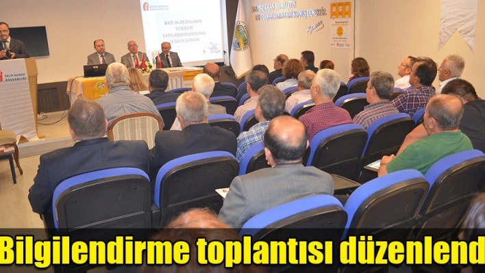 Esnaf bilgilendirildi