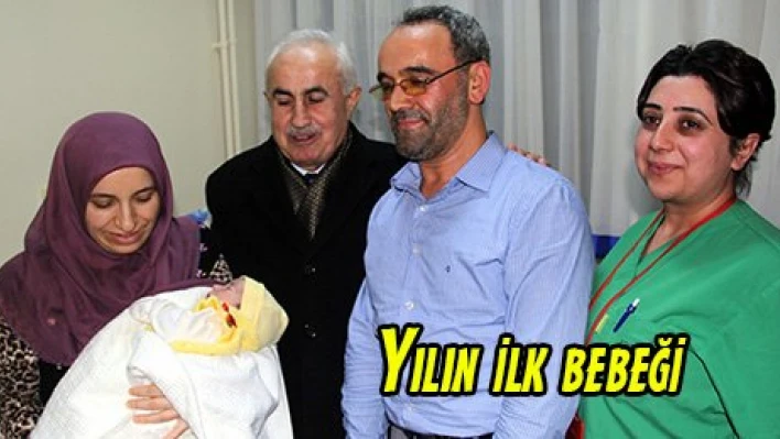 Yılın ilk bebeği