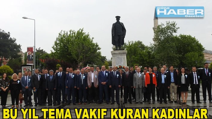 Vakıf Haftası'nda anne teması