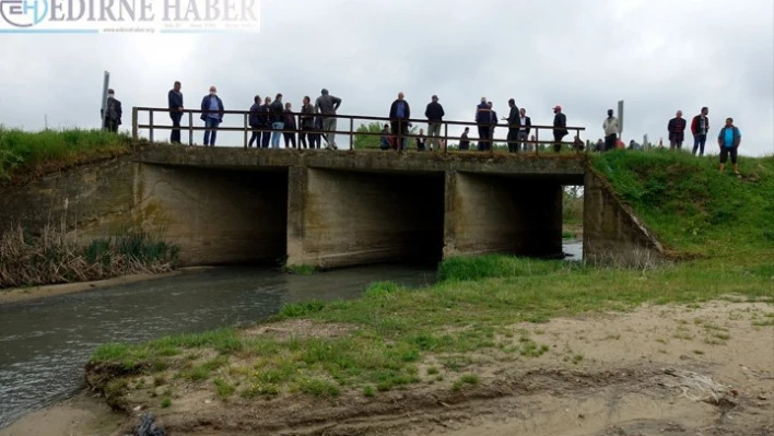 Köylülerden Teke Deresi'ndeki kirliliğe tepki