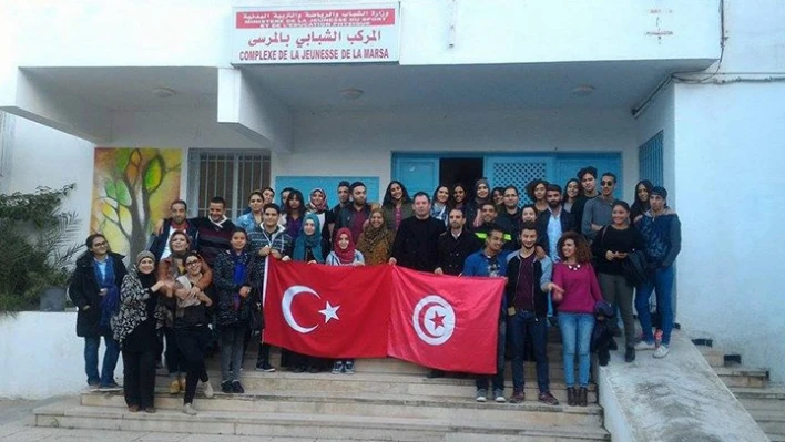 Edirneli gençler Tunus'ta