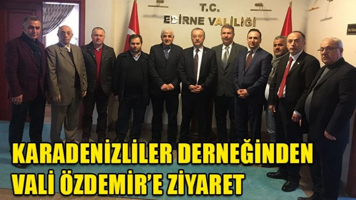 Özdemir'i ziyaret ettiler