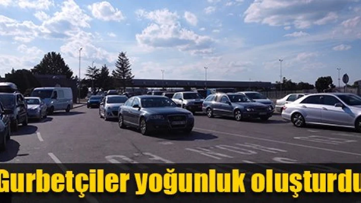 Hafta sonu yoğunluğu başladı