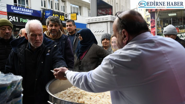 Can Çetinkaya ve Güner Yıldız Anısına Pilav ve Ayran Dağıtıldı