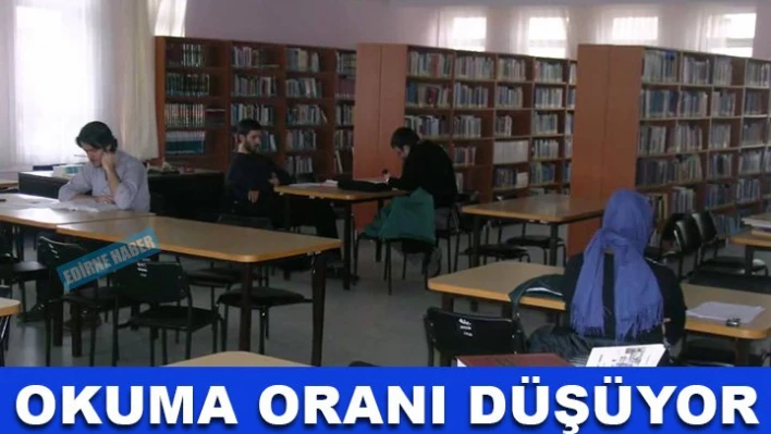 Kitap sayısı azaldı, okuma oranı azaldı