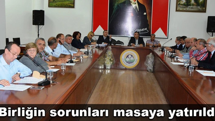 Toplantı düzenlendi