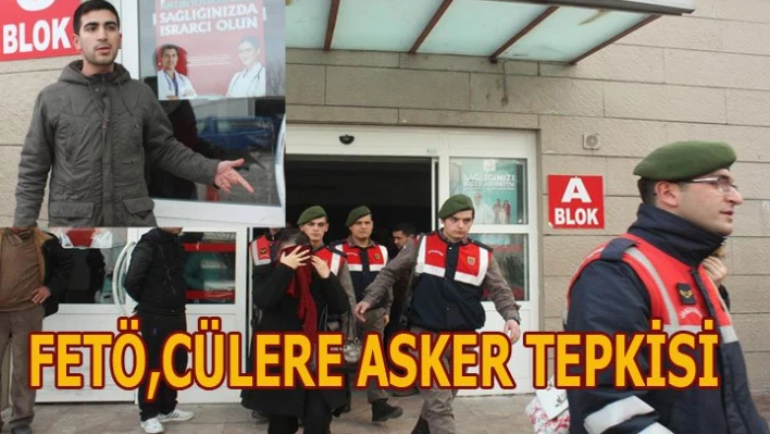 Askerden sert tepki