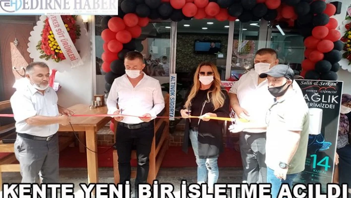 Kente Yeni Bir İşletme Açıldı