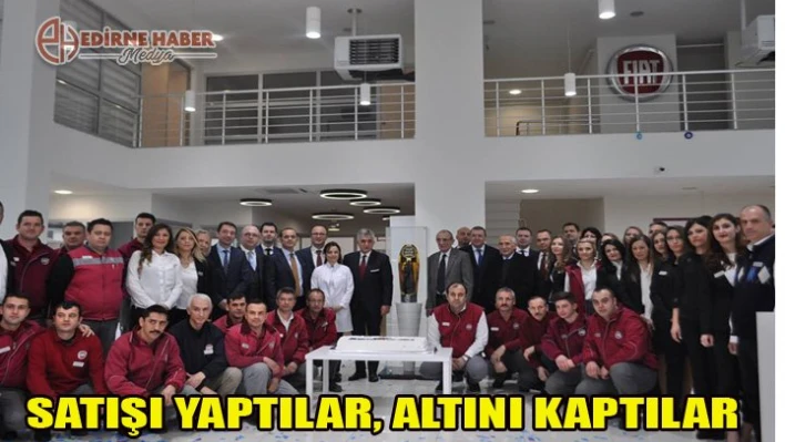 Satışı yaptılar , Altın'ı kaptılar