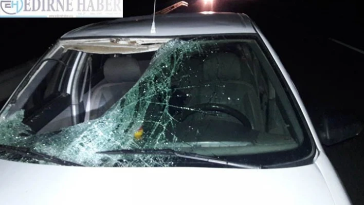 Edirne'de trafik kazasında 1 kişi öldü, 1 kişi yaralandı