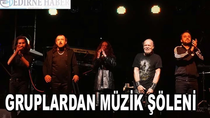 Gruplardan müzik şöleni