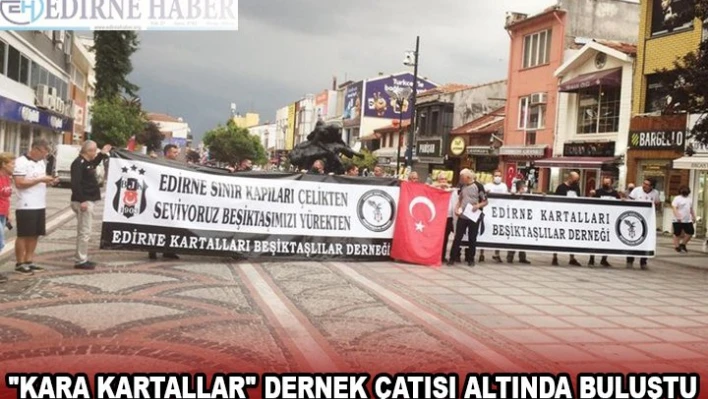 'Kara kartallar' dernek çatısı altında buluştu