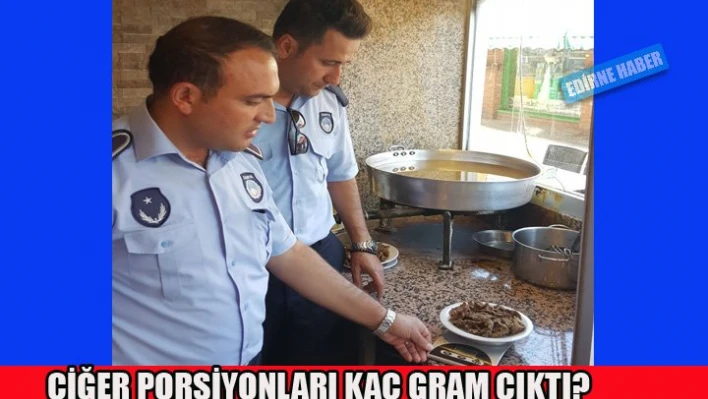 Porsiyonlar tam çıktı