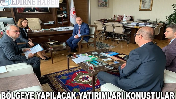 YATIRIMLARI KONUŞTULAR