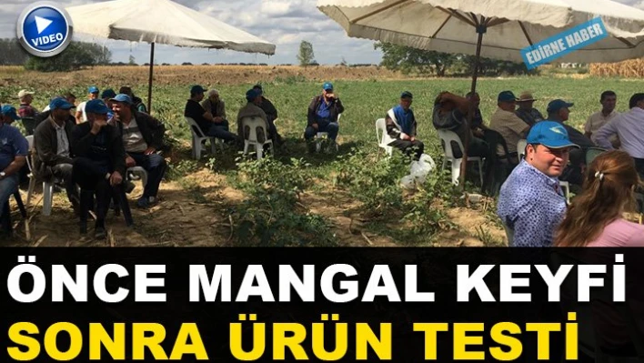 Tarlada tanıtım