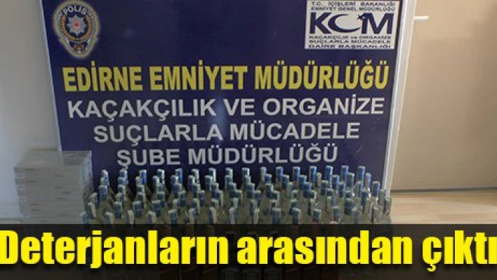Temizlik şirketinde kaçak içki