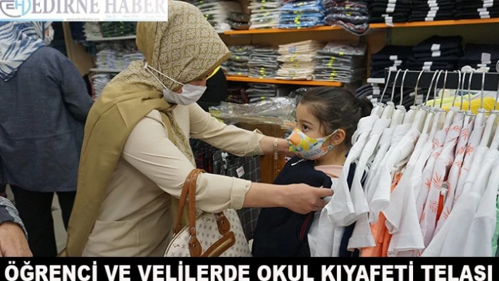 Öğrencileri ve velileri okul alışveriş telaşı sardı