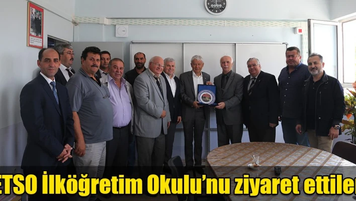 Yönetimden okula ziyaret