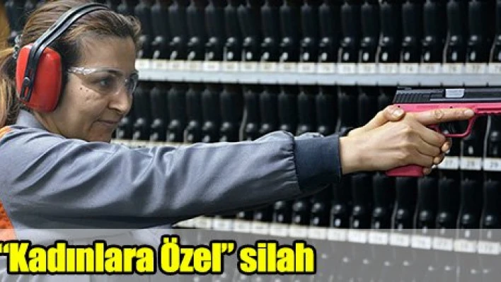Kadınlara özel renkli silah