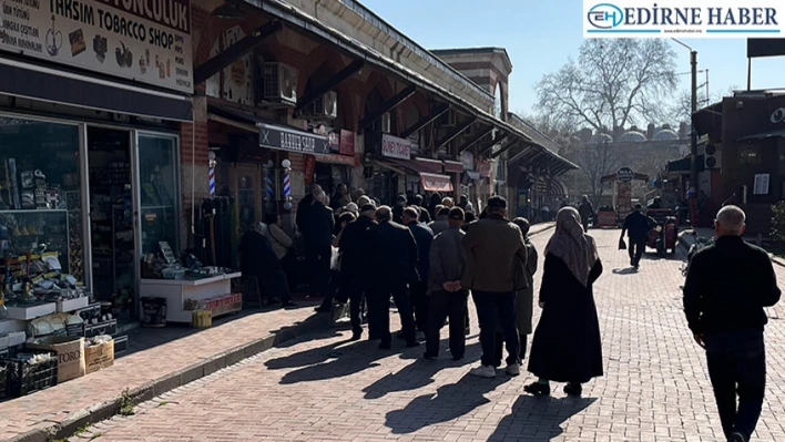 Cezaevi satış mağazasına yoğun ilgi