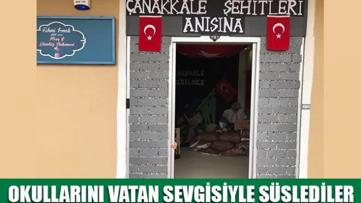 Çocukların Atatürk ve vatan sevgisi