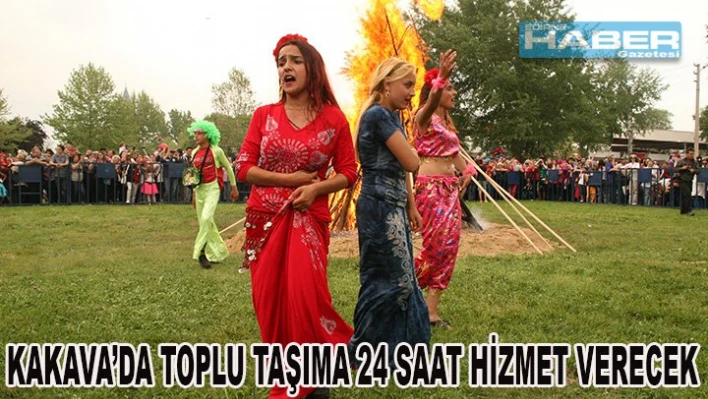 TOPLU TAŞIMA 24 SAAT HİZMET VERECEK