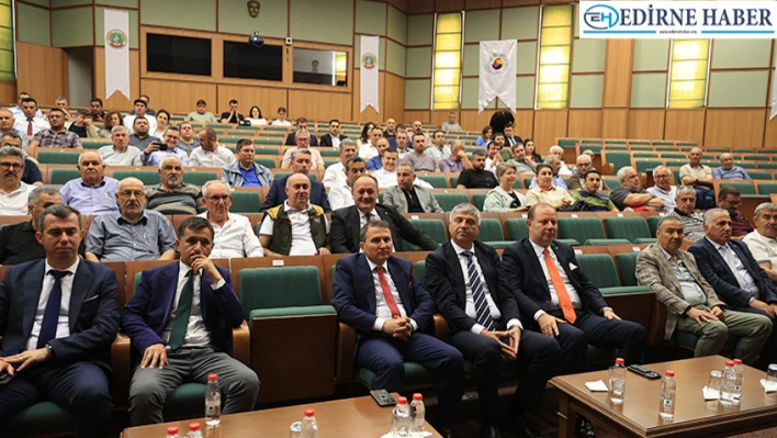 Çiftçiler hasat öncesi bilgilendirildi