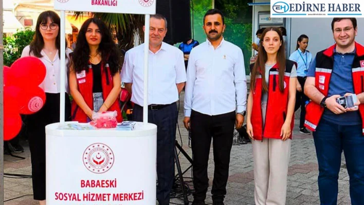 Çocuk işçiliği ile mücadele günü kapsamında stant açıldı