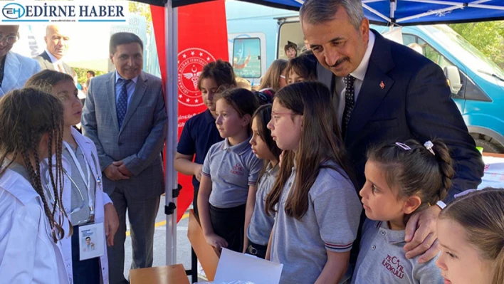 Çocuklara sağlıklı yaşam bilinci aşılanıyor