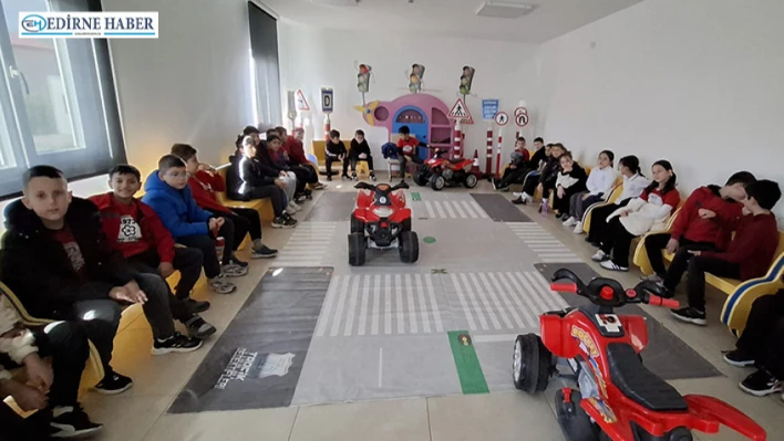 Çocuklara trafik bilinci küçük yaşta aşılanıyor