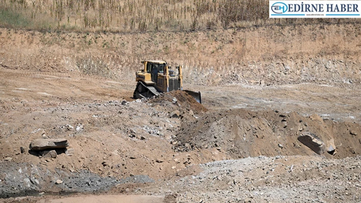 Çömlekköy Barajı'nın inşası sürüyor