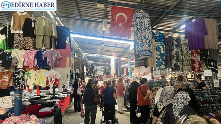 Cuma Pazarı'nda yoğunluk