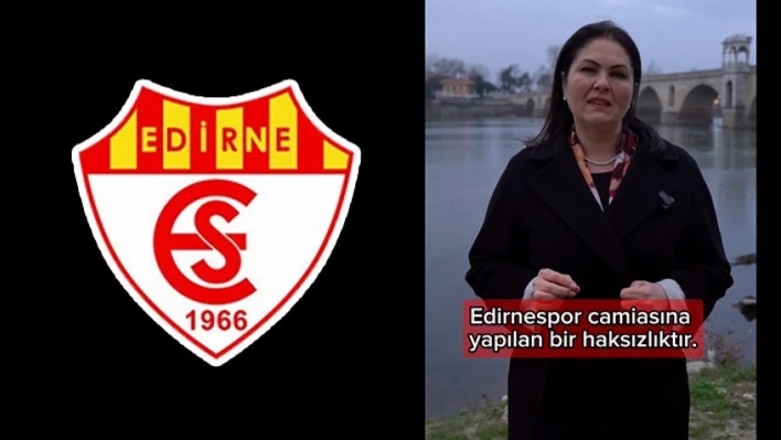 Cumhur İttifakı Edirne Belediye Başkan Adayı Belgin İba'dan Sedefçi'ye cevap