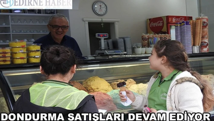 Soğuk hava satışları etkilemedi