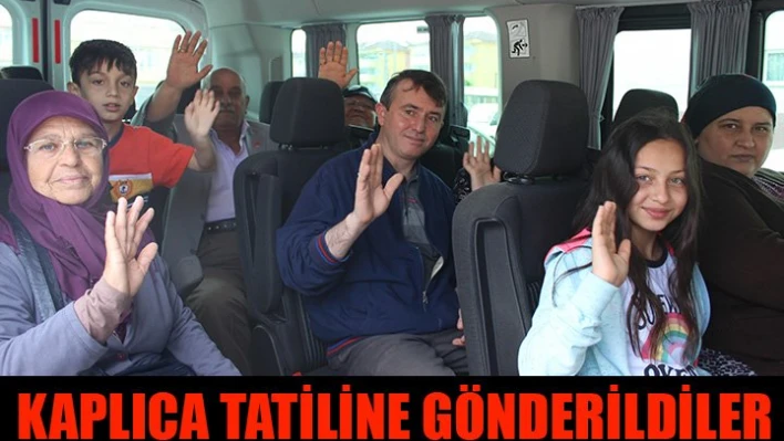 4 aileye kaplıca tatili