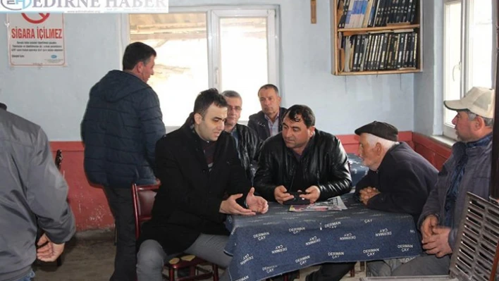 Kaymakam İmrak'ın köy ziyaretleri