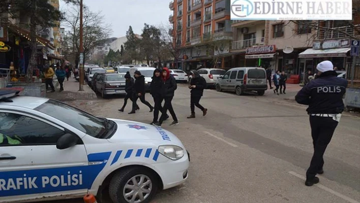Yaya geçitlerinde kameralı denetim