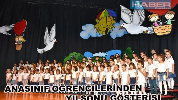 Öğrencilerinden yılsonu gösterisi