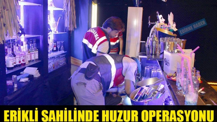 Jandarma'dan Â huzur operasyonu