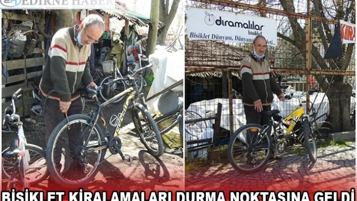BİSİKLET KİRALAMALARI DURMA NOKTASINA GELDİ