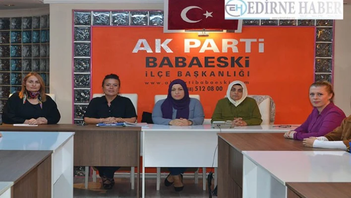 AK Parti kadın kolları toplandı