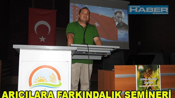 Arıcılara farkındalık semineri