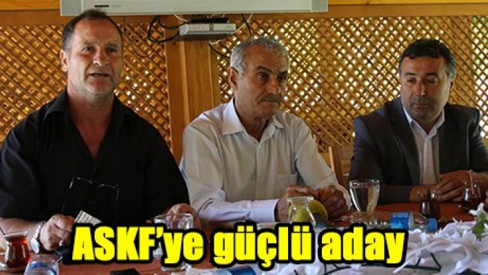 ASKF'ye güçlü aday