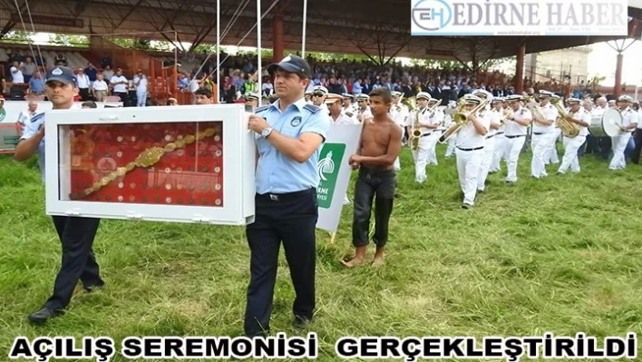Kırkpınar resmi açılışı gerçekleşti