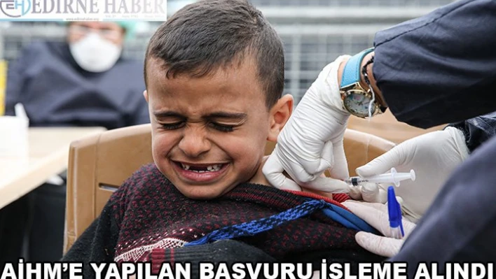 AİHM'e Yapılan Başvuru İşleme Alındı