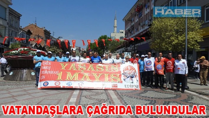 '1 MAYISTA MEYDANLARDAYIZ'